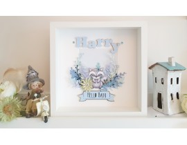 Personalised Boho Racoon-...